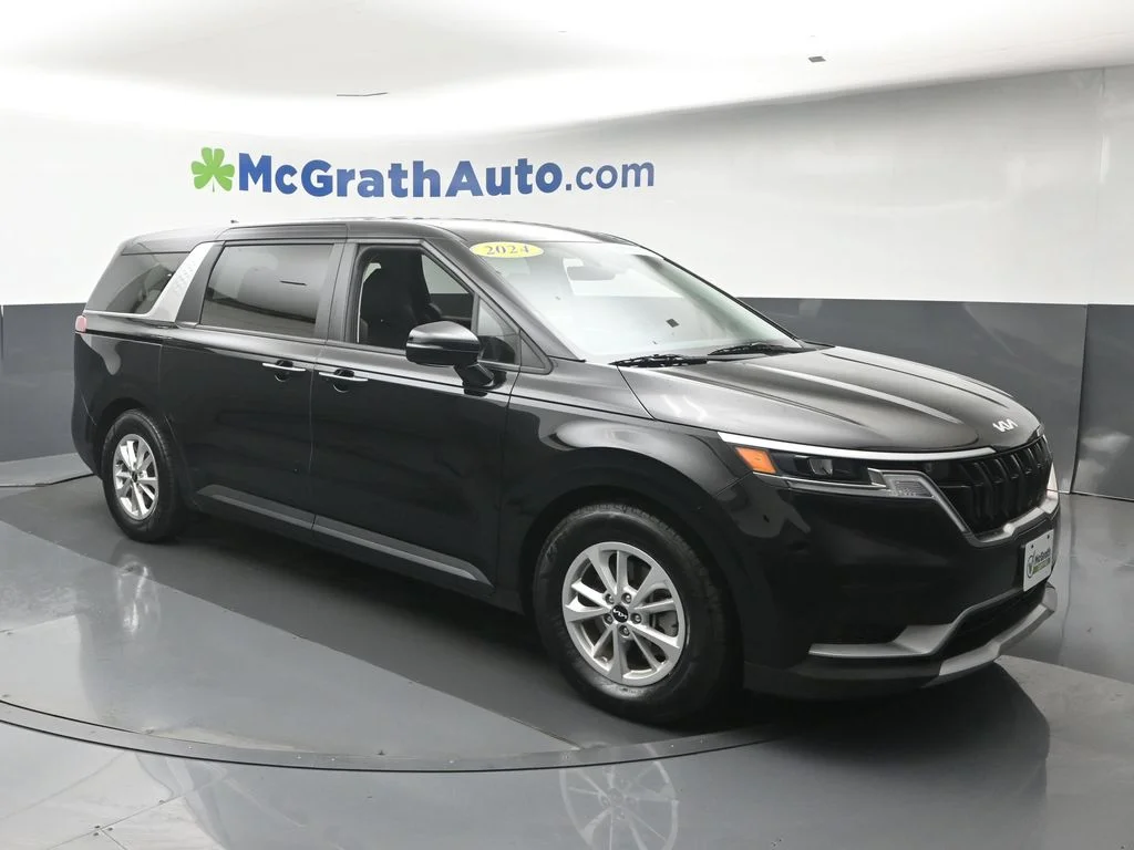 Certified Used 2024 Black Kia LX image 2
