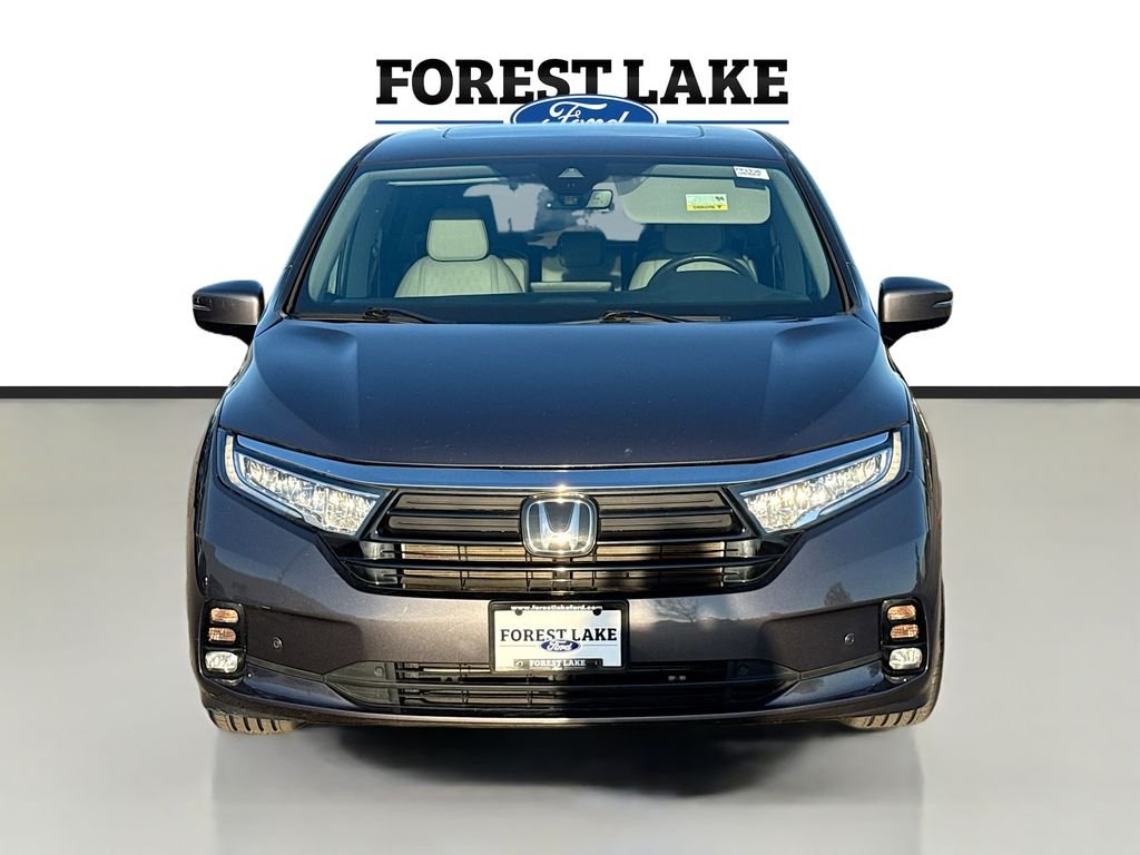 Certified 2023 Honda Odyssey Elite with VIN 5FNRL6H91PB002033 for sale in Forest Lake, Minnesota