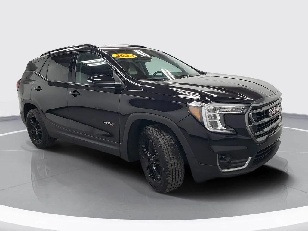 Used 2023 Black GMC AT4 image 2