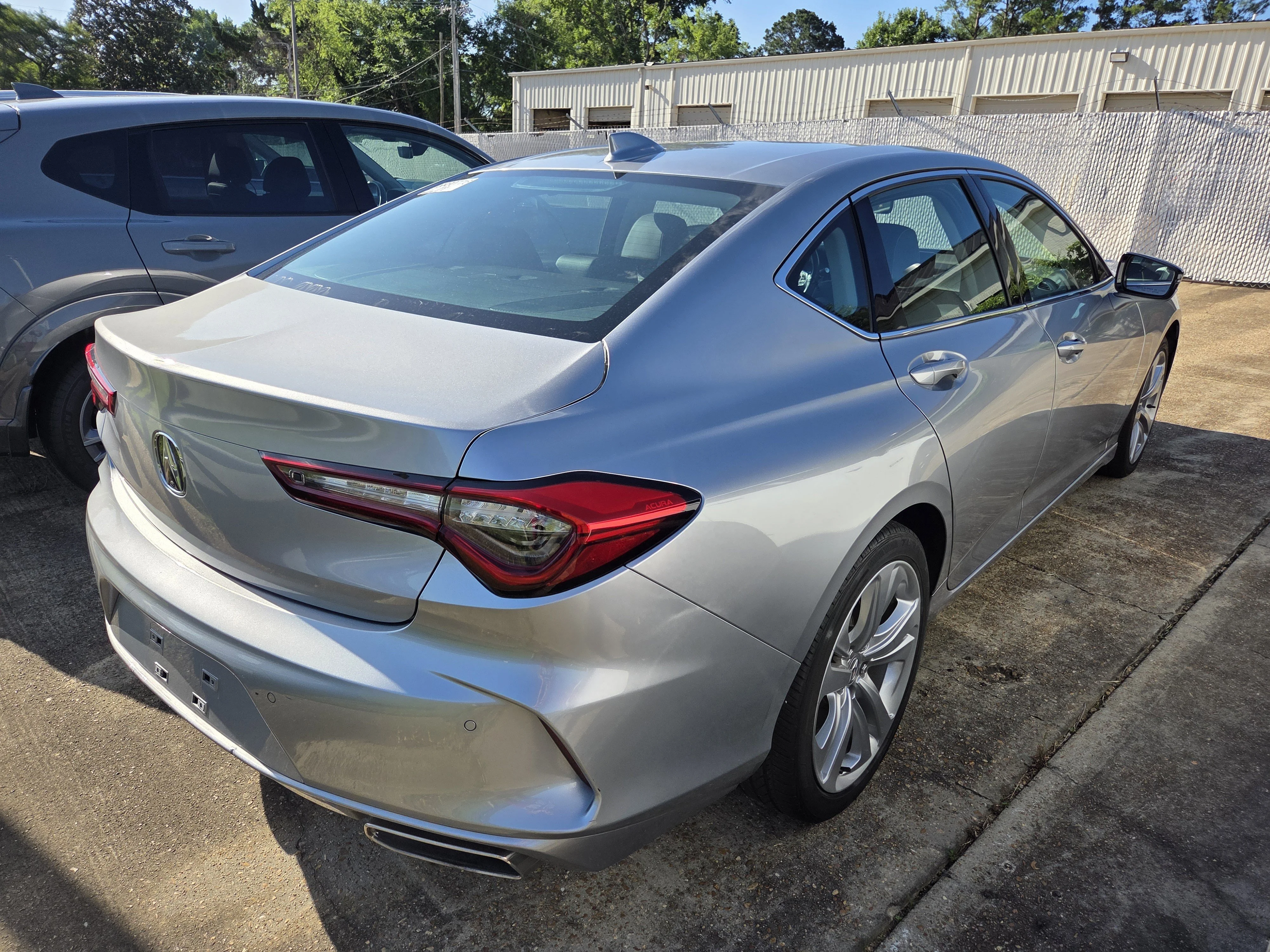 Used 2023 Lunar Silver Metallic Acura TECH image 10