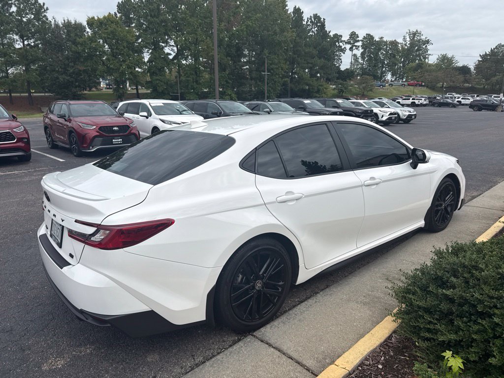 Used 2025 White Toyota SE image 2