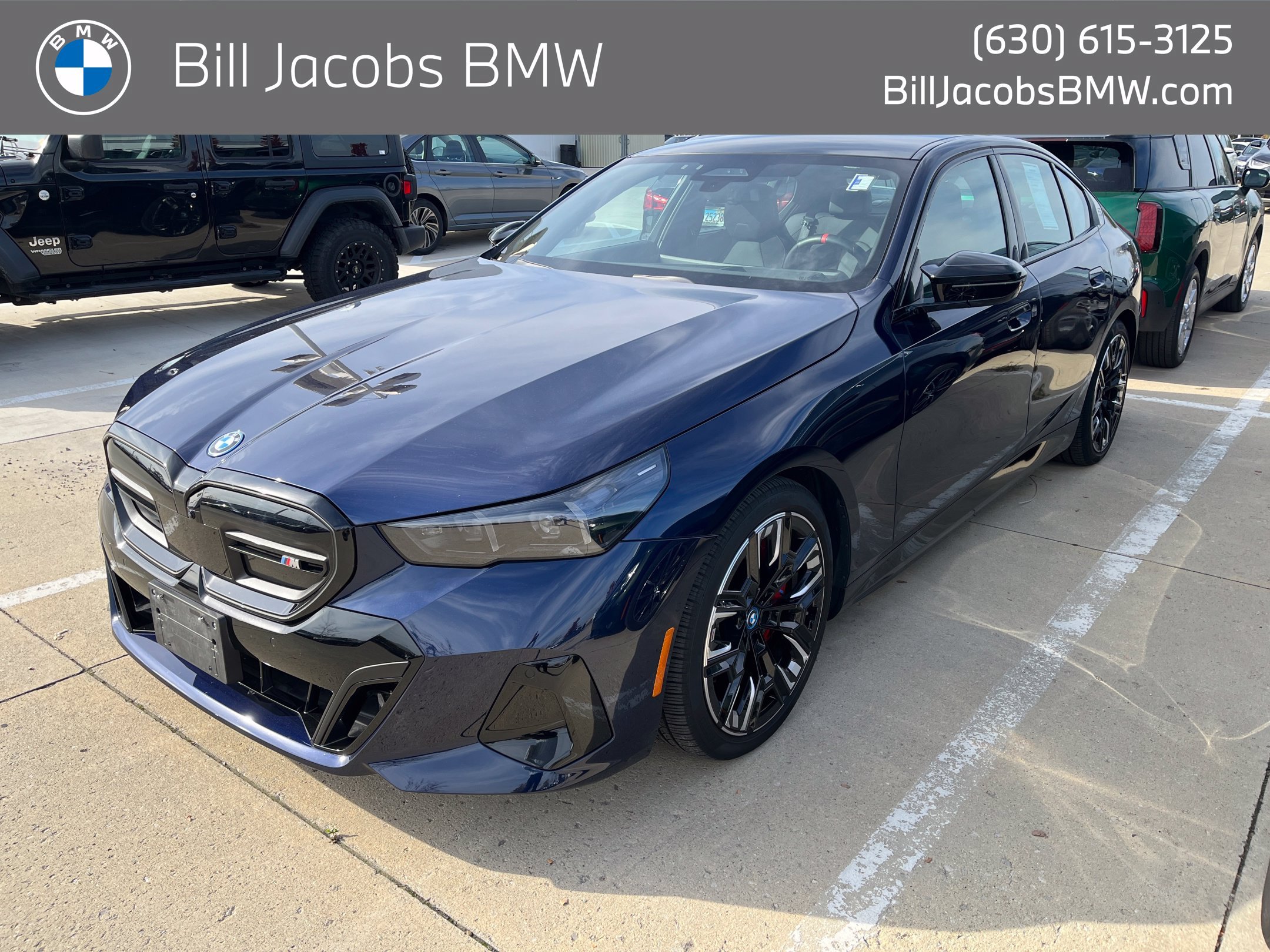 Certified Used 2024 Tanzanite Blue II Metallic BMW M60 image 1