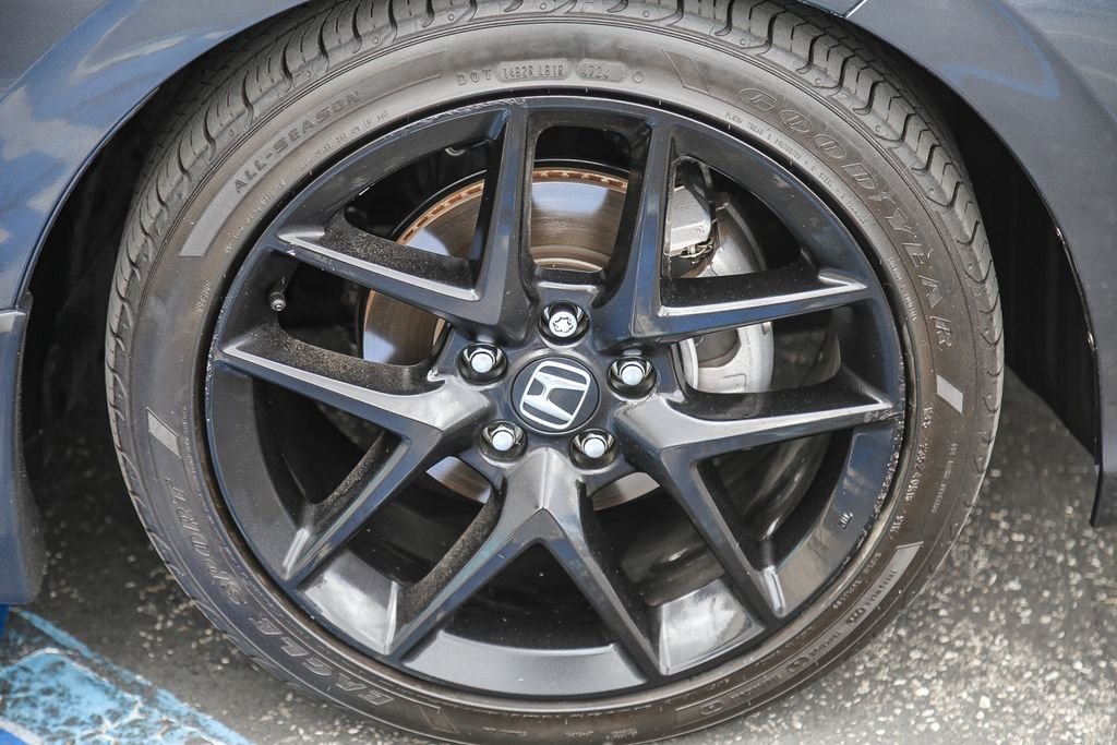 Certified Used 2025 Meteorite Gray Metallic Honda 4D SPORT image 10