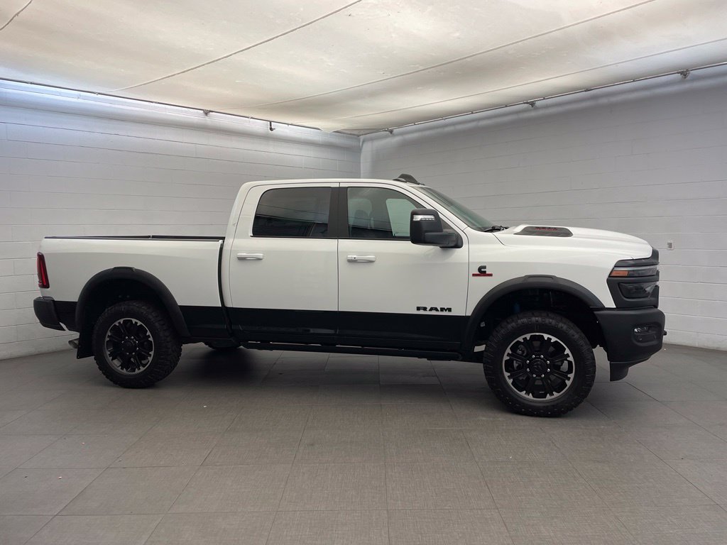 New 2026 Bright White Clear-Coat Exterior Paint RAM Rebel image 2