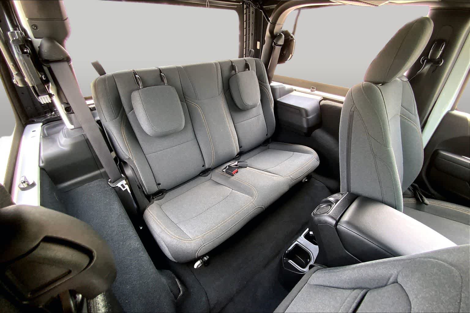 Used 2024 Bright White Clearcoat Jeep Sport image 19