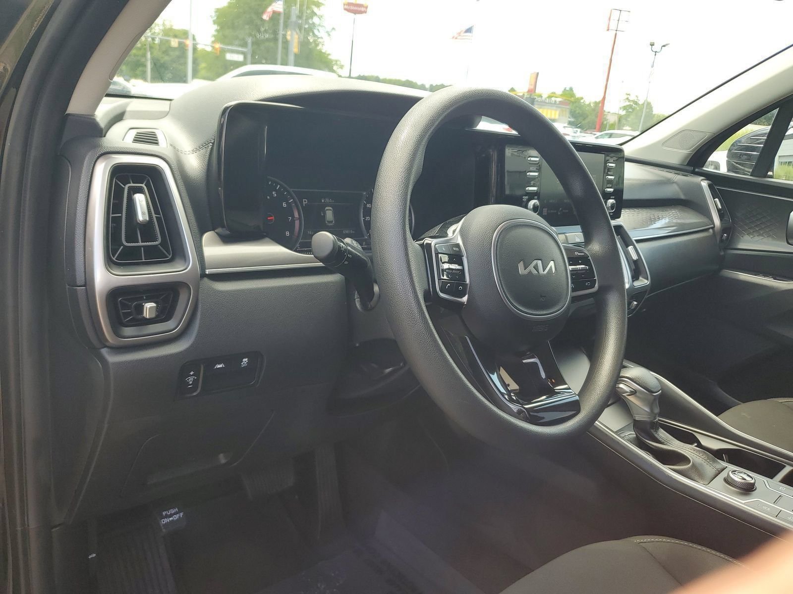 Used 2023 Black Kia LX image 16