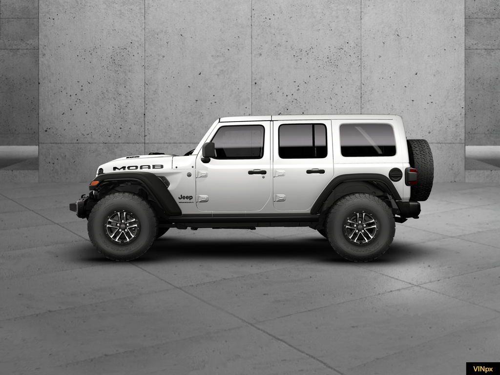New 2026 Bright White Clear-Coat Exterior Paint Jeep  image 2