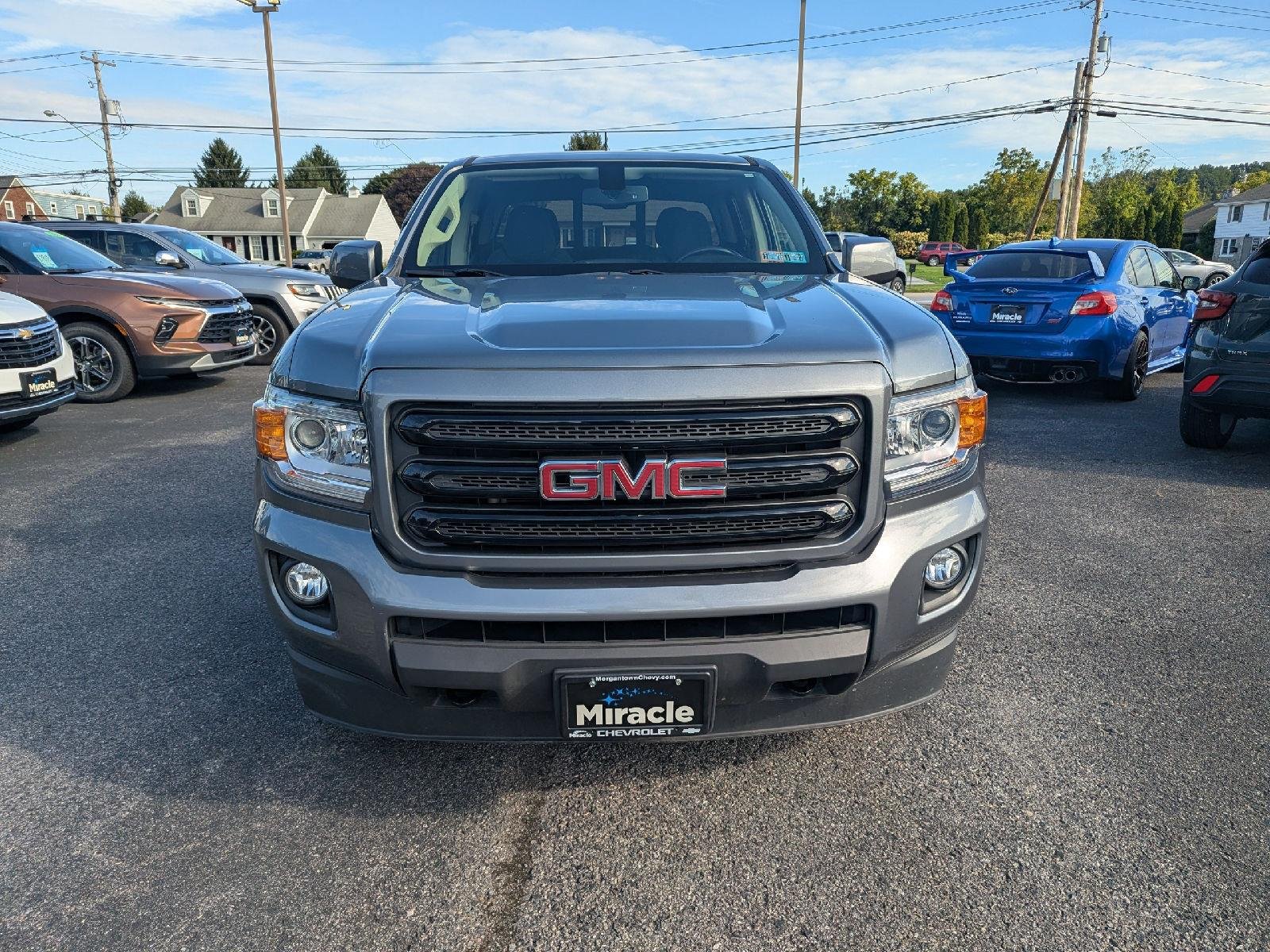 Used 2019 SATIN STEEL METALLIC GMC 4WD SLE image 2