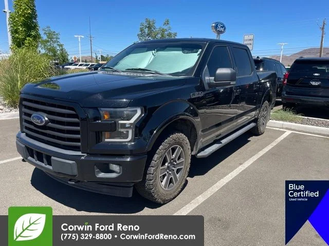 Used 2017 Shadow Black Ford XLT image 4