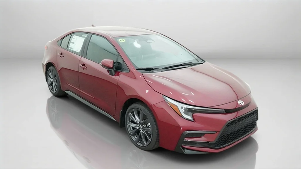 New 2027 Ruby Flare Pearl Toyota SE image 5