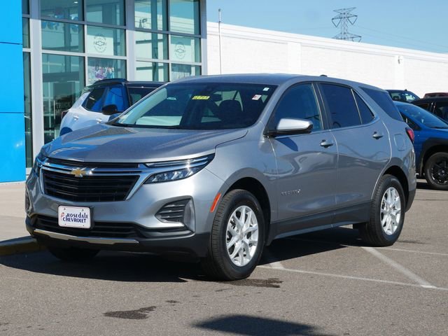 Used 2024 Chevrolet Equinox LT with VIN 3GNAXUEG6RL340421 for sale in Roseville, Minnesota