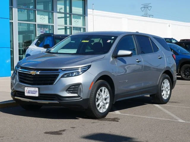 Used 2024 Chevrolet Equinox LT with VIN 3GNAXUEG6RL340421 for sale in Roseville, Minnesota