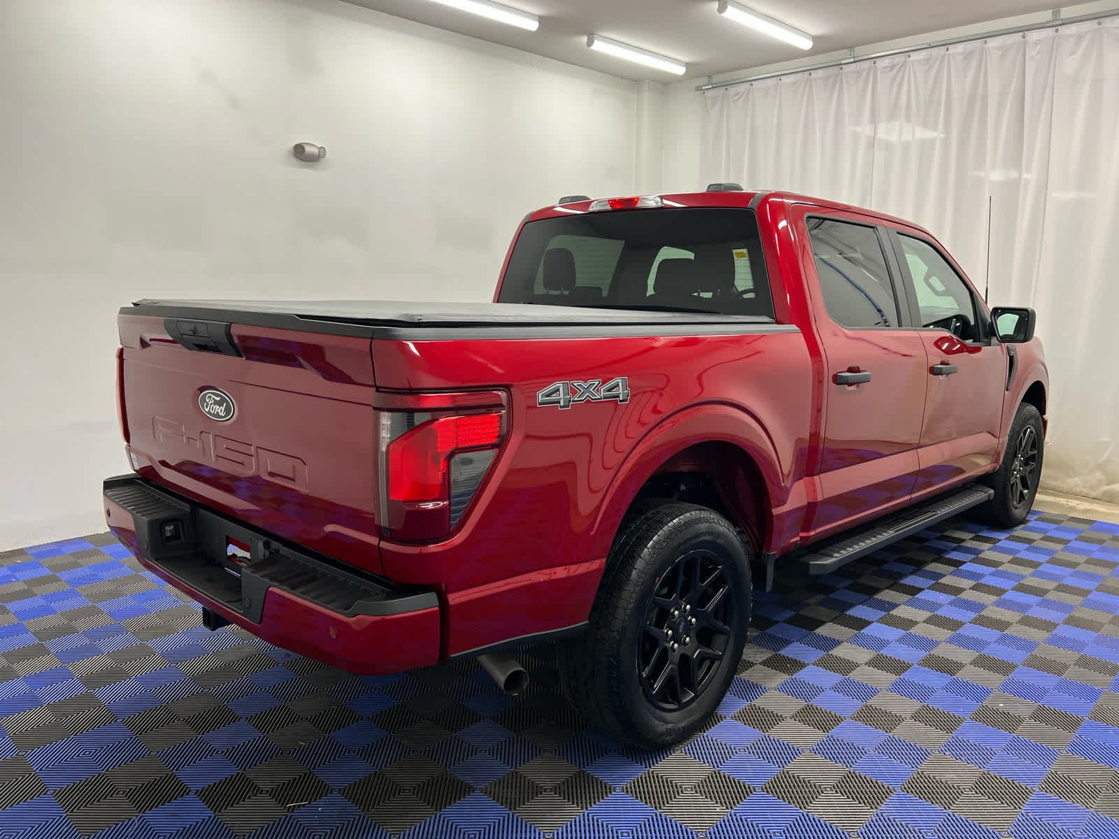 Used 2024 Rapid Red Metallic Tinted Clearcoat Ford STX image 8