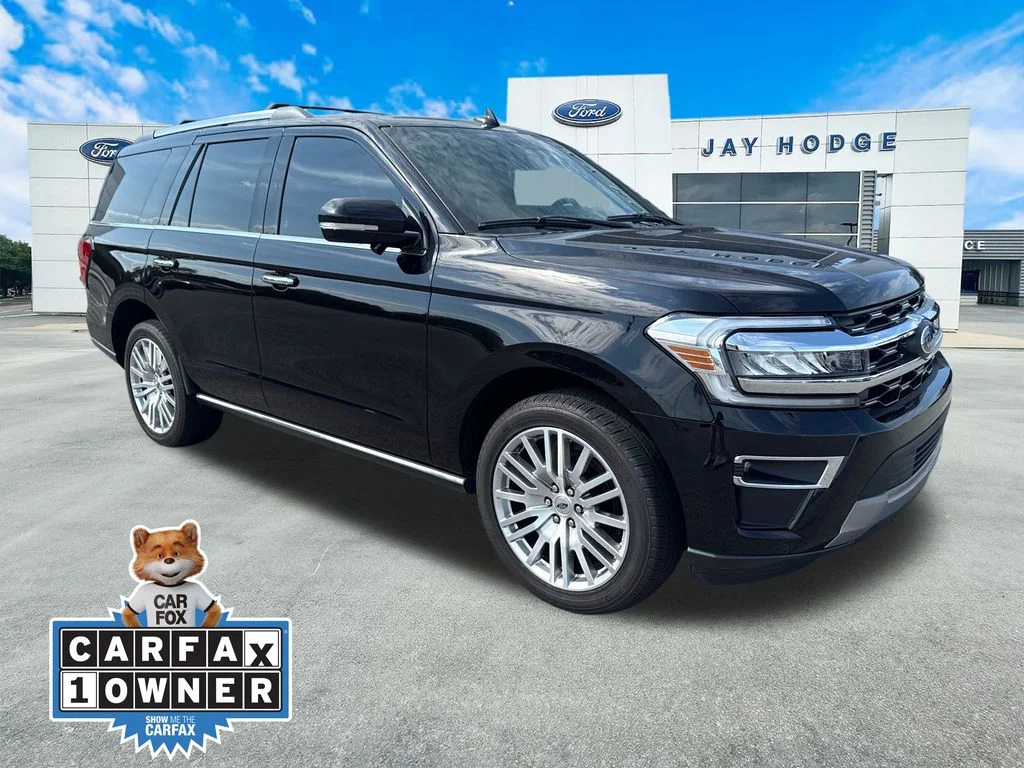 Certified Used 2024 Black Metallic Ford Limited image 1