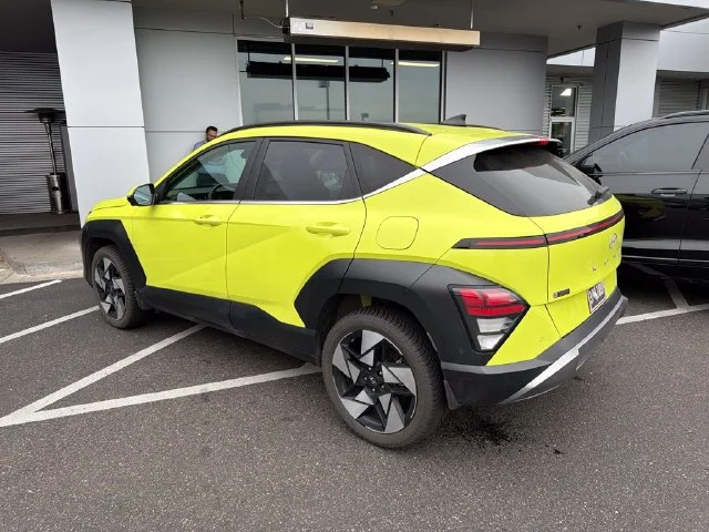 Used 2025 Yellow Hyundai Limited image 4