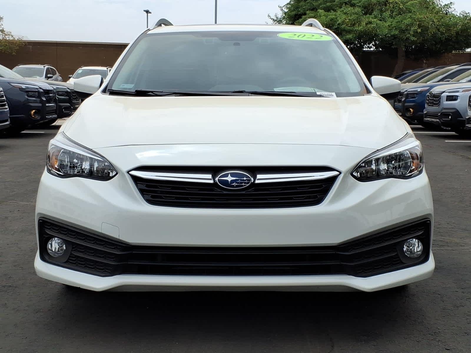 Used 2022 Crystal White Pearl Subaru Premium image 2