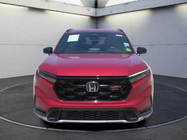 Certified Used 2026 Radiant Red Metallic Honda AWD TrailSport Hybrid image 3