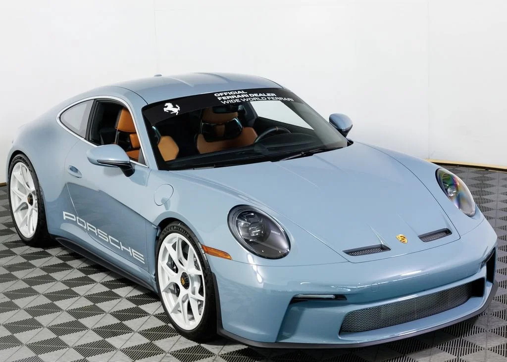 Used 2024 Shore Blue Metallic Porsche S/T Heritage image 10