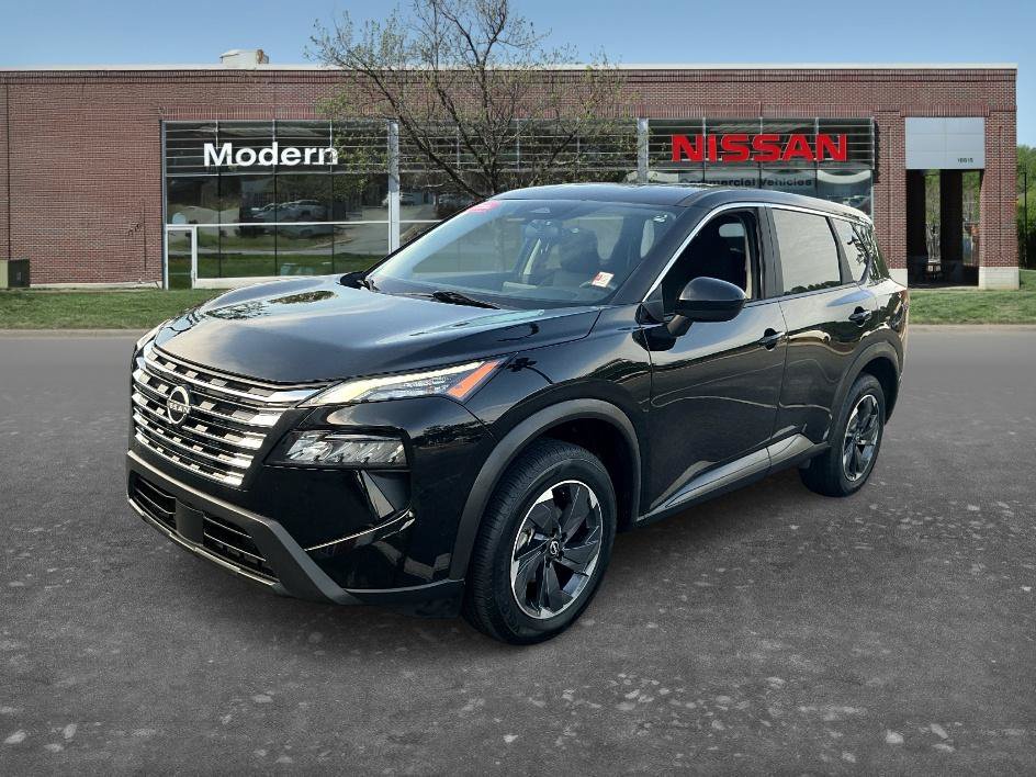 Used 2024 Super Black Nissan SV image 1