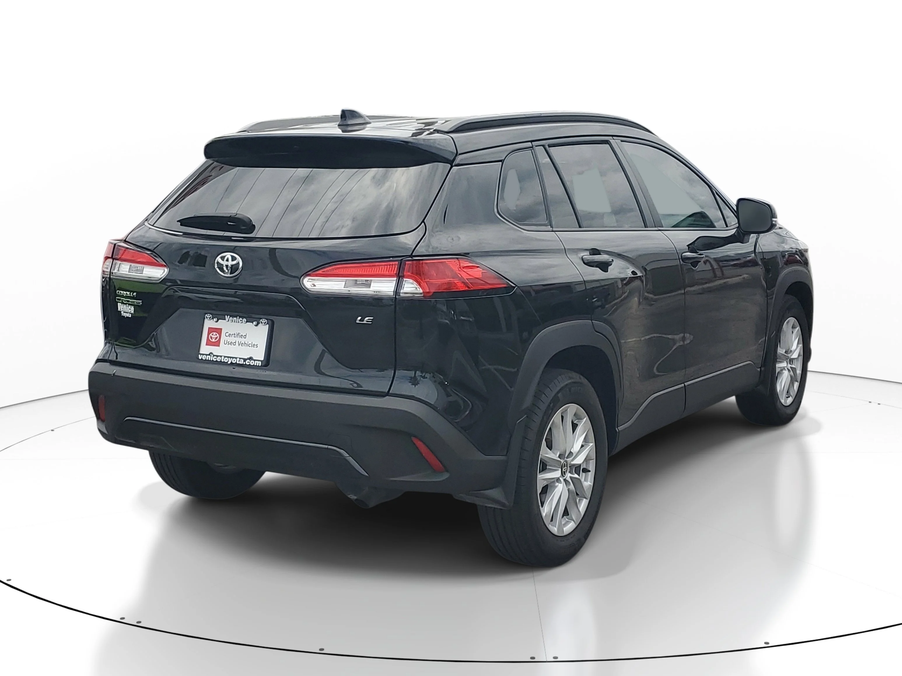 Used 2024 Jet Black Toyota LE image 6