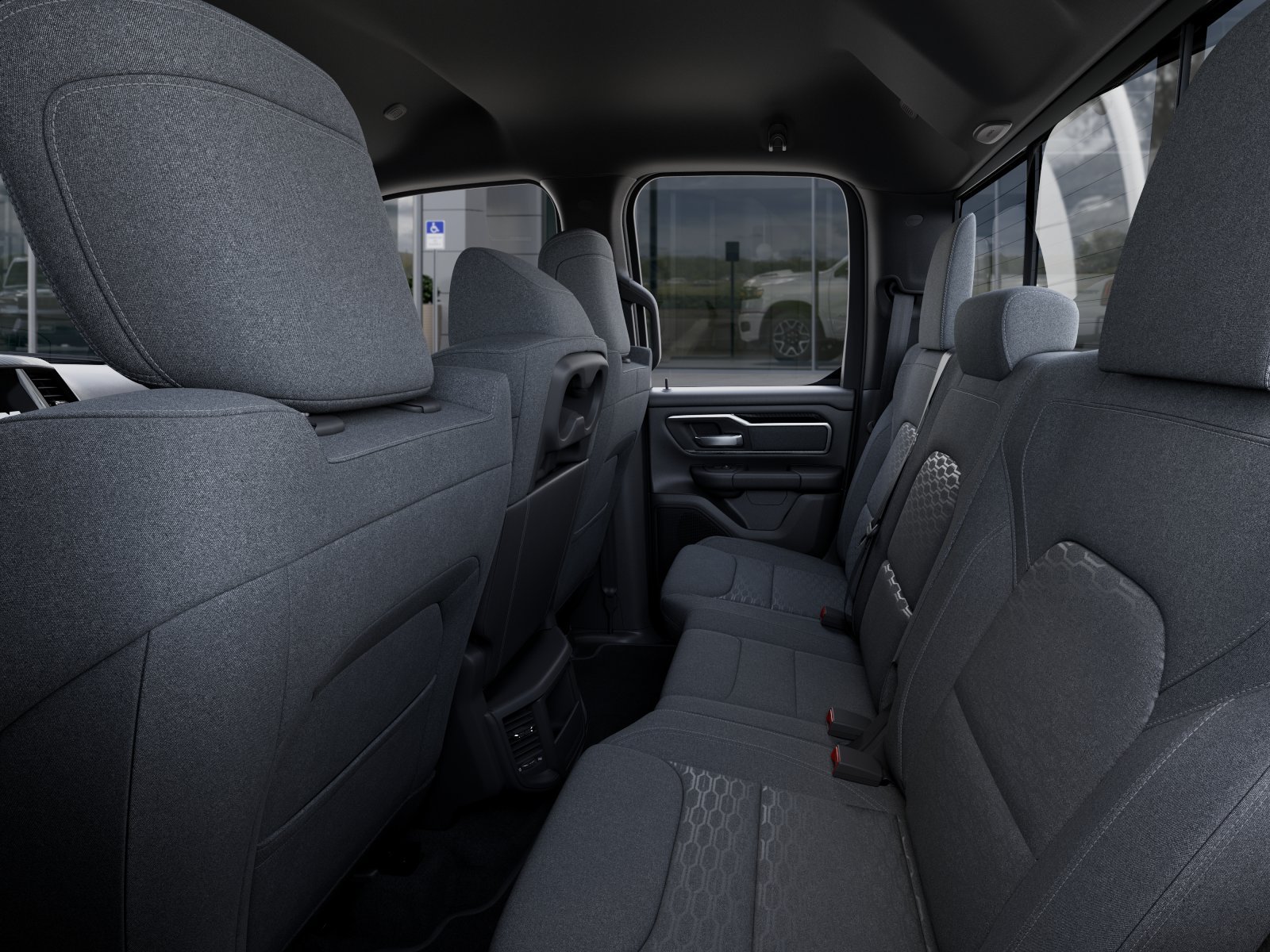 New 2026 Diamond Black Crystal Pearl-Coat Exterior Paint RAM Big Horn/Lone Star image 41