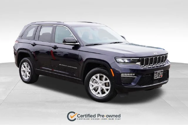 Certified Used 2023 Black Jeep Limited image 1