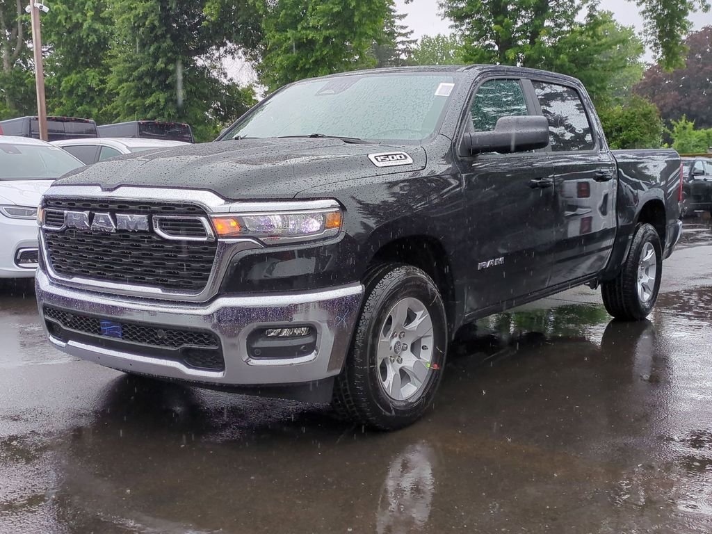 New 2026 Diamond Black Crystal Pearl-Coat Exterior Paint RAM Big Horn/Lone Star image 3