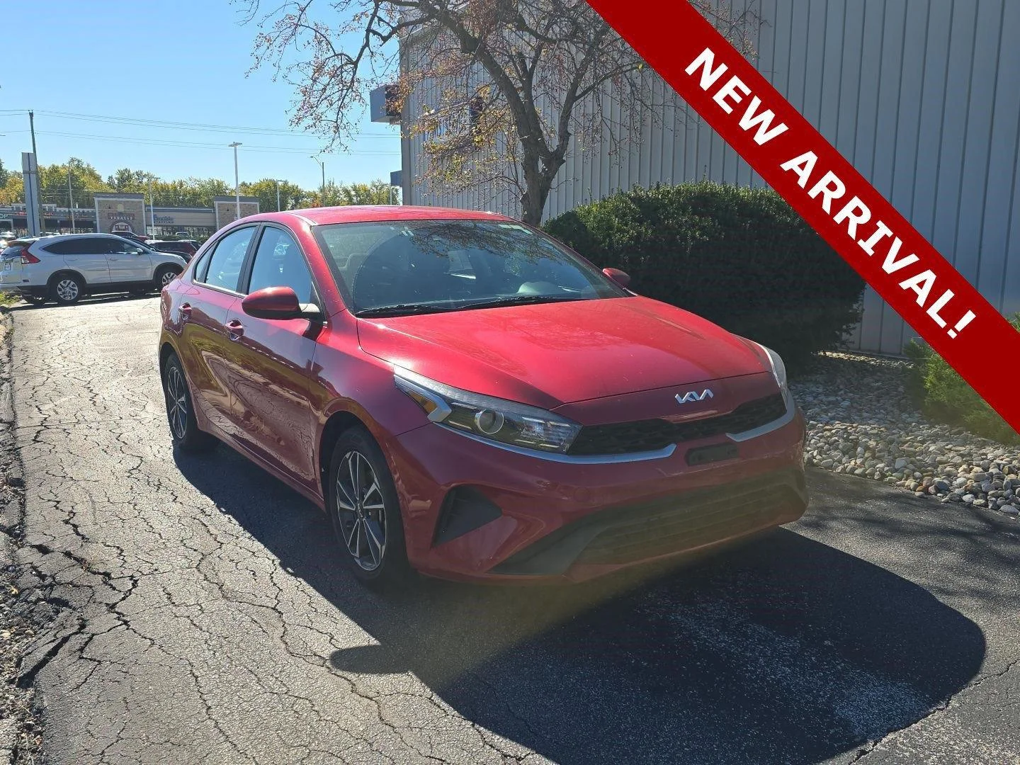 Used 2024 Currant Red Kia LXS image 1