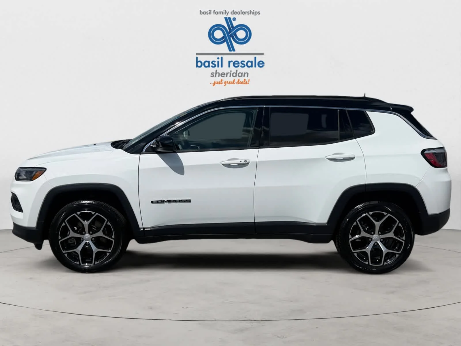 Used 2024 Bright White Clearcoat Jeep Limited image 3