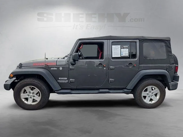 Used 2016 Gray Jeep Unlimited Sport image 16