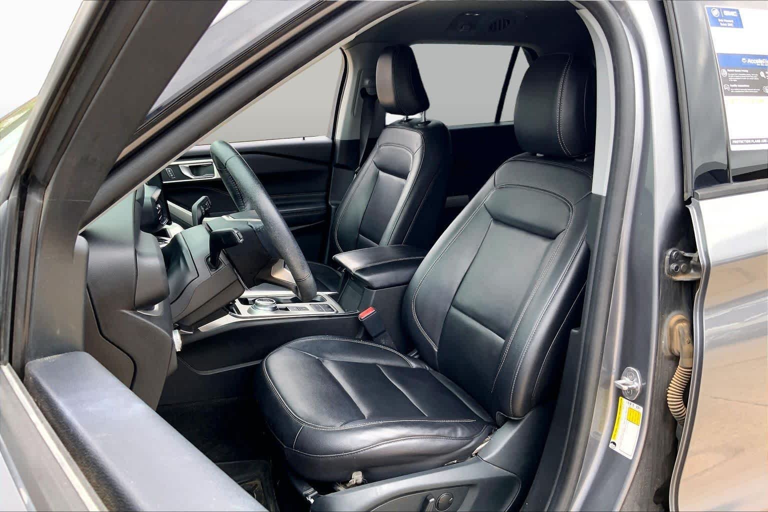 Used 2021 Carbonized Gray Metallic Ford XLT image 8