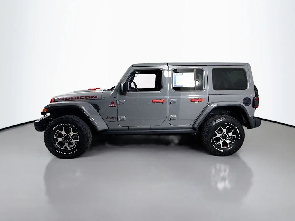 Used 2022 Sting Gray Clearcoat Jeep Unlimited Rubicon image 10