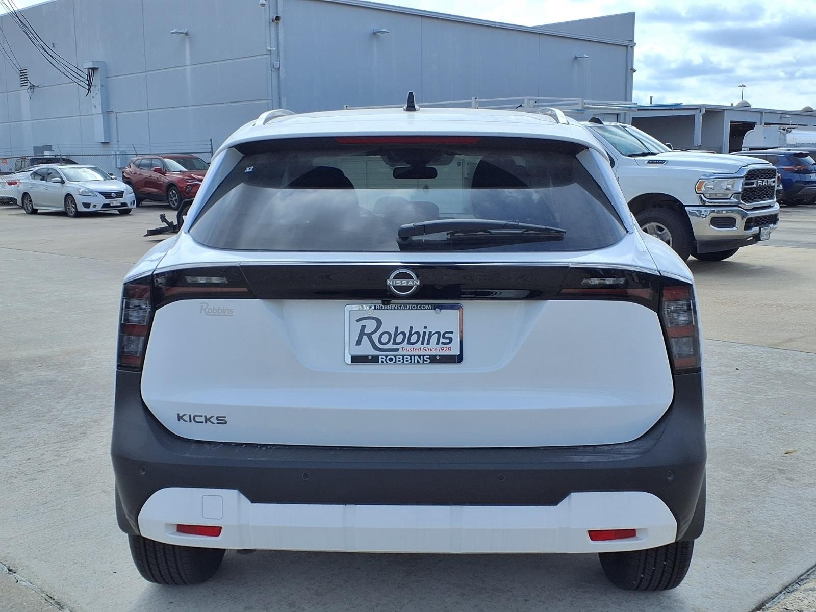 2026 Nissan Kicks SV White at Robbins Nissan
