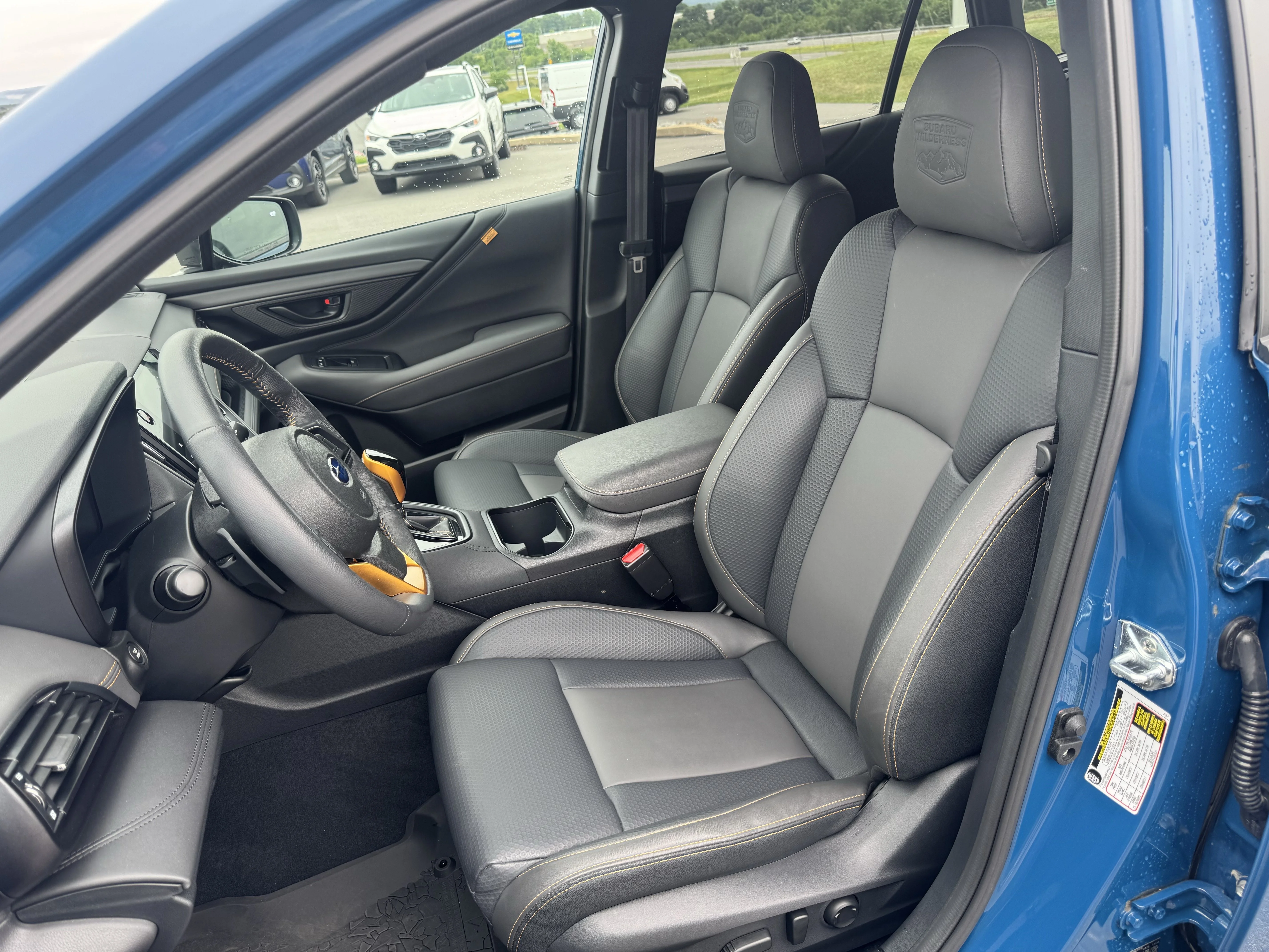 Used 2025 Geyser Blue Subaru Wilderness image 15