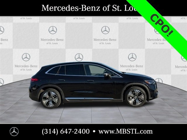 Certified 2023 Mercedes-Benz EQE SUV Base with VIN 4JGGM1CB1PA040061 for sale in St. Louis, MO