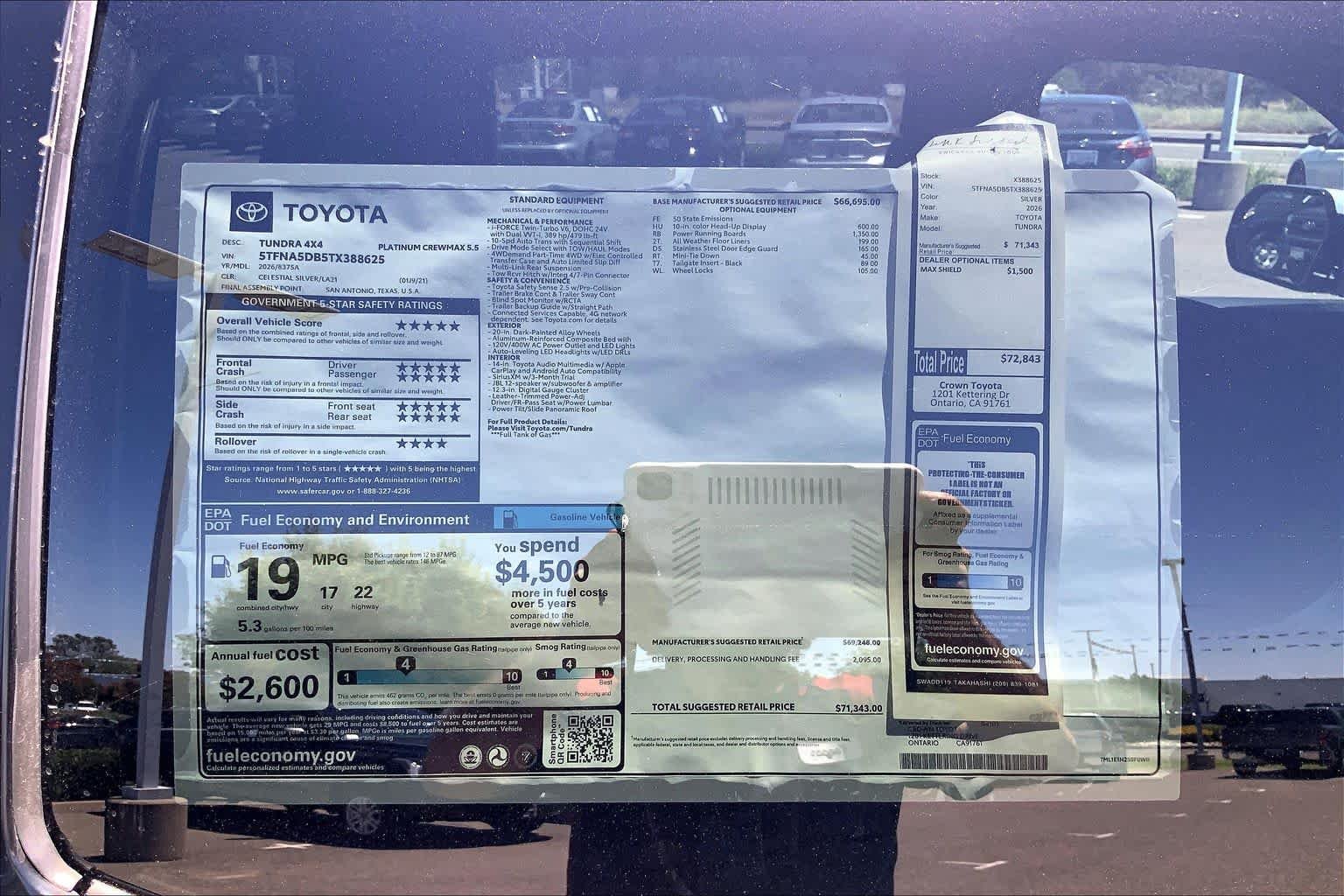 New 2026 Celestial Silver Metallic Toyota Platinum image 21