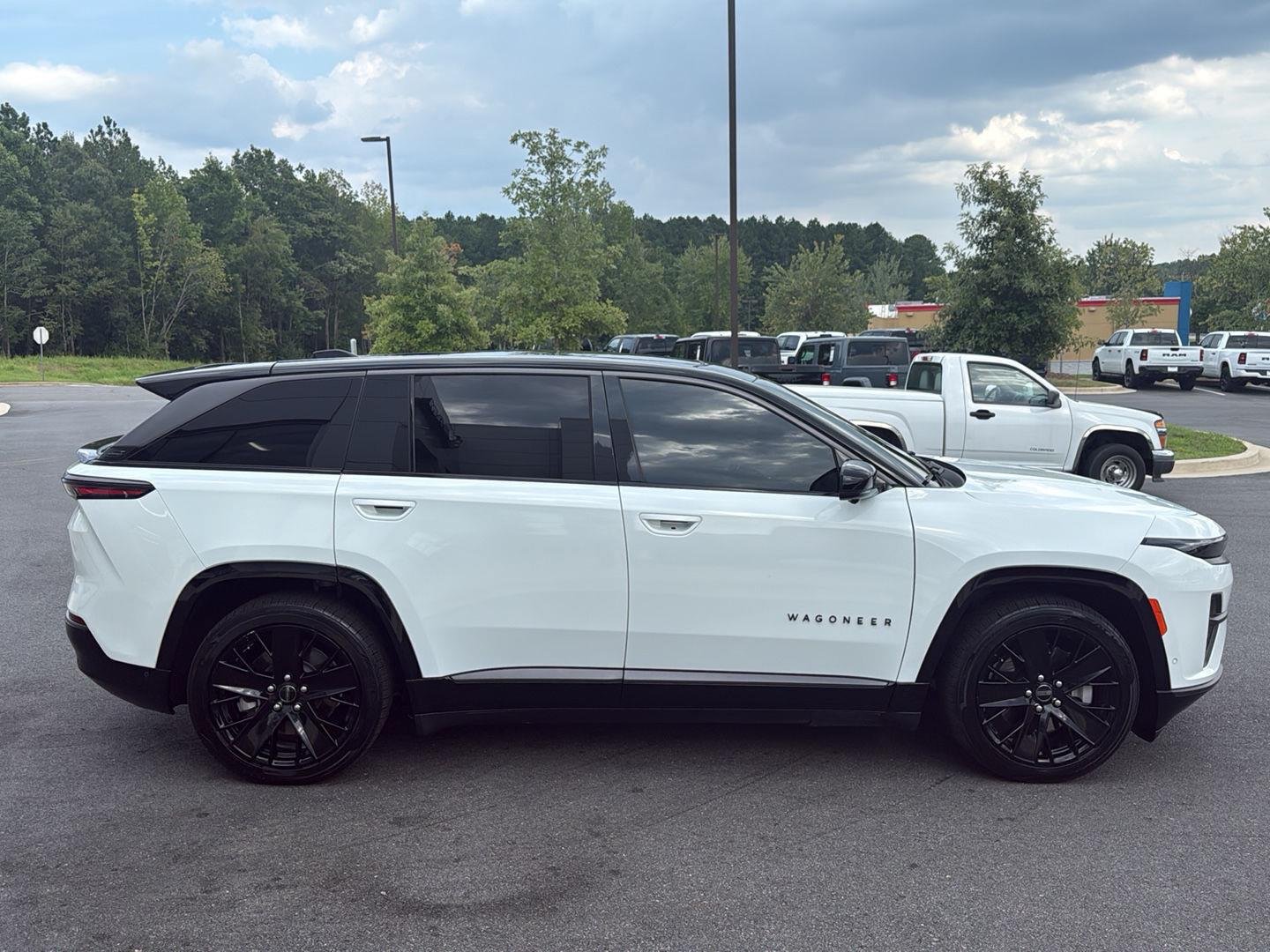 Used 2024 Bright White Clearcoat Jeep Launch Edition image 4