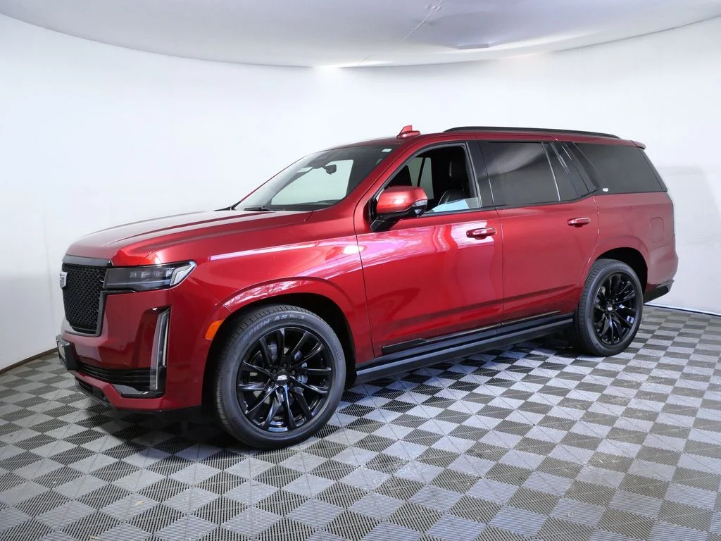 Used 2021 Red Cadillac Sport Platinum image 5