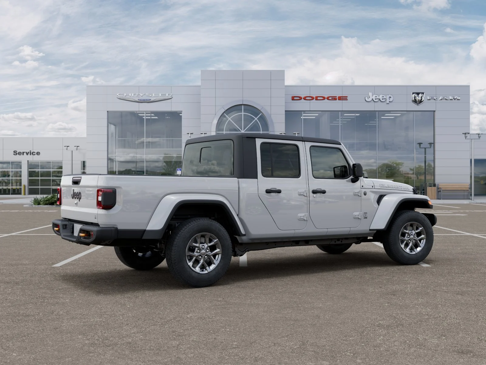 New 2026 Bright White Clear-Coat Exterior Paint Jeep 85th Anniversary Edition image 32