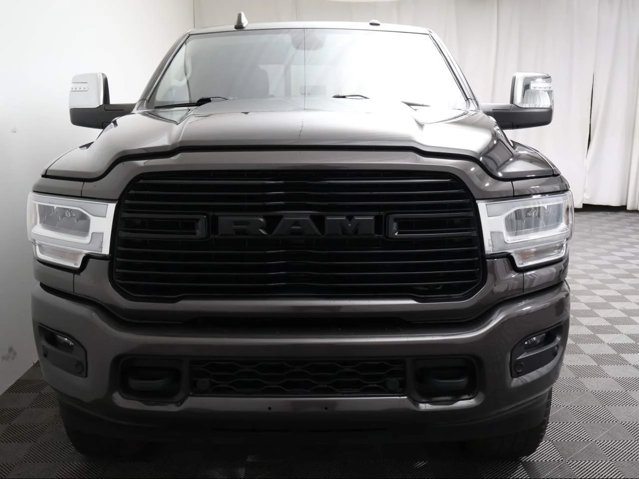 Used 2024 Granite Crystal Metallic Clear Coat Ram Laramie Crew Cab image 4