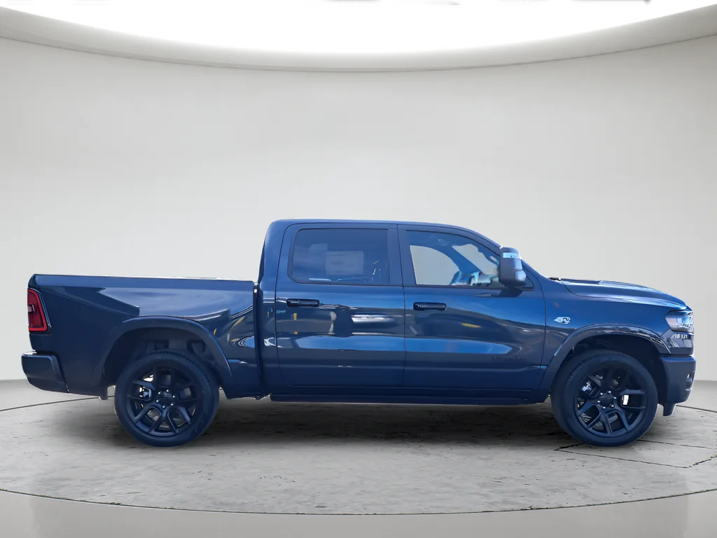New 2026 Forged Blue Metallic Exterior Paint RAM Laramie image 2