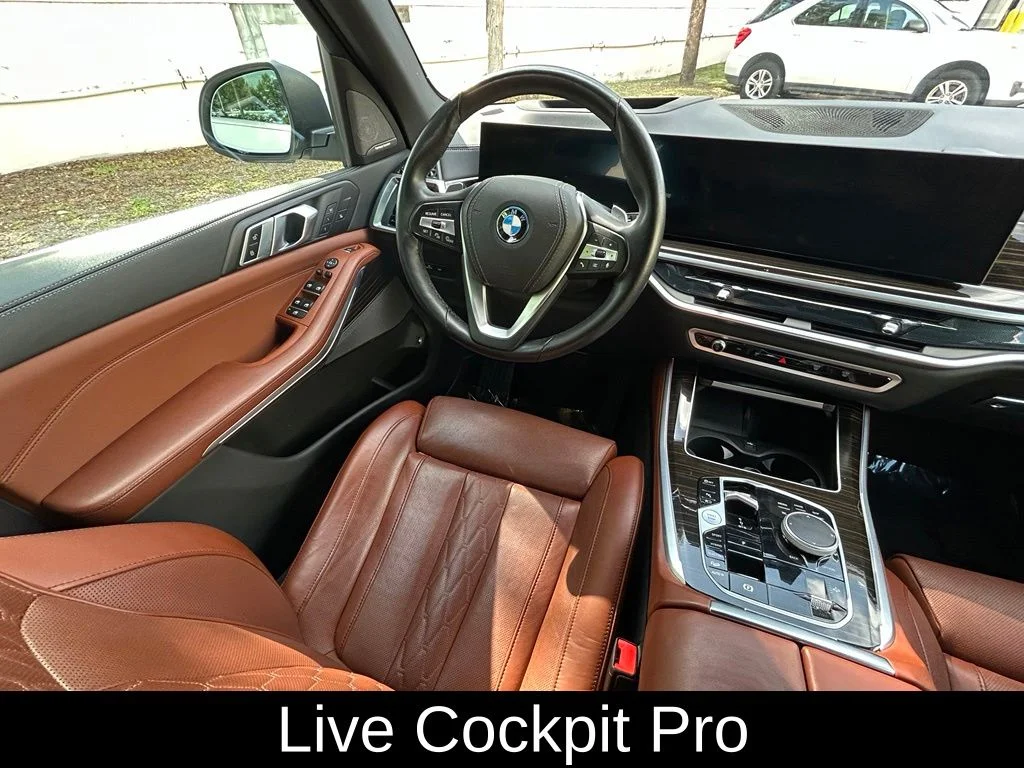 Certified Used 2025 White BMW xDrive50e image 9