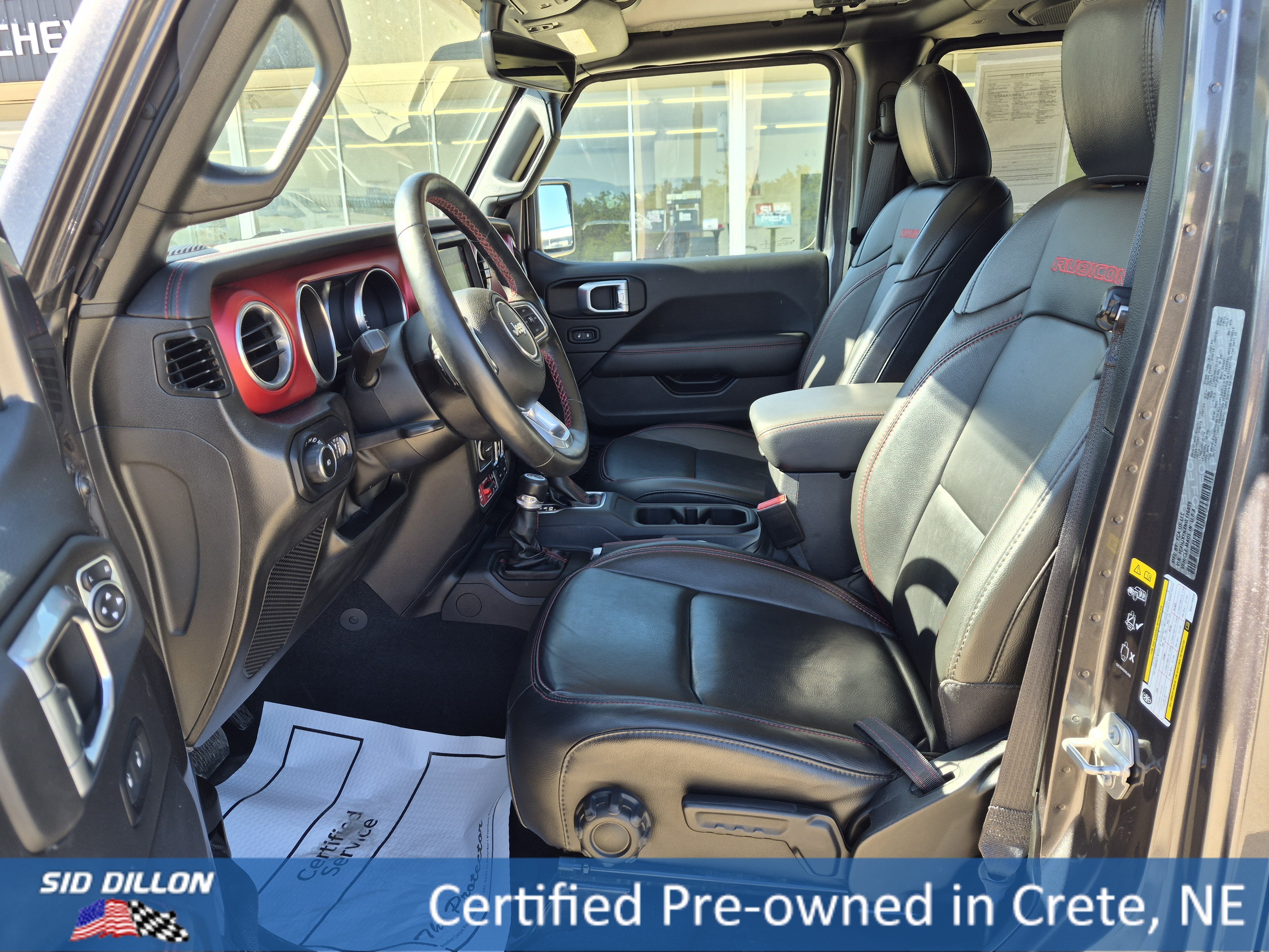 Used 2022 Granite Crystal Clearcoat Metallic Jeep Unlimited Rubicon image 3
