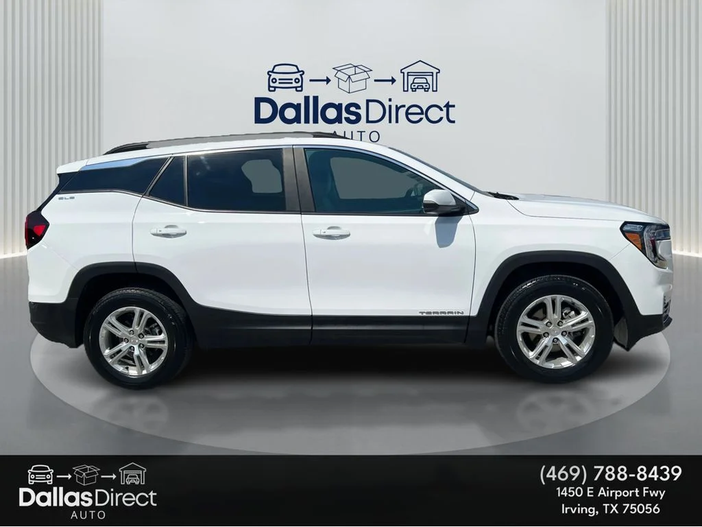 Used 2023 Summit White GMC SLE image 5