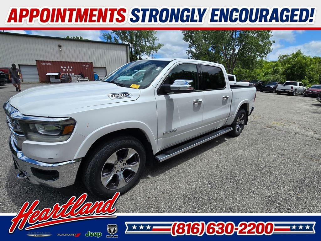 Used 2019 White Ram Laramie image 2