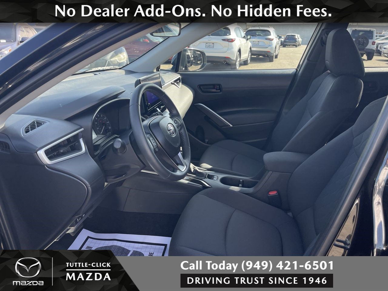Used 2025 JET BLACK Toyota LE image 17