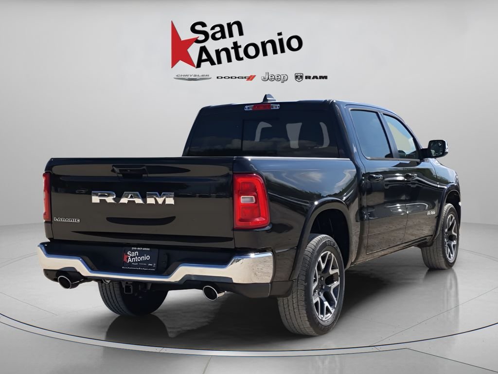 New 2026 Diamond Black Crystal Pearl-Coat Exterior Paint RAM Laramie image 13