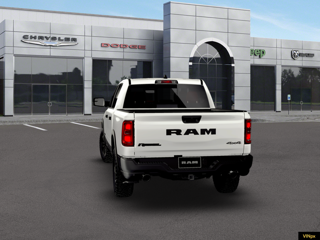New 2026 Bright White Clear-Coat Exterior Paint RAM Rebel image 12
