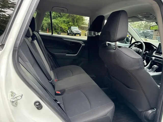 Used 2021 Super White Toyota LE image 10