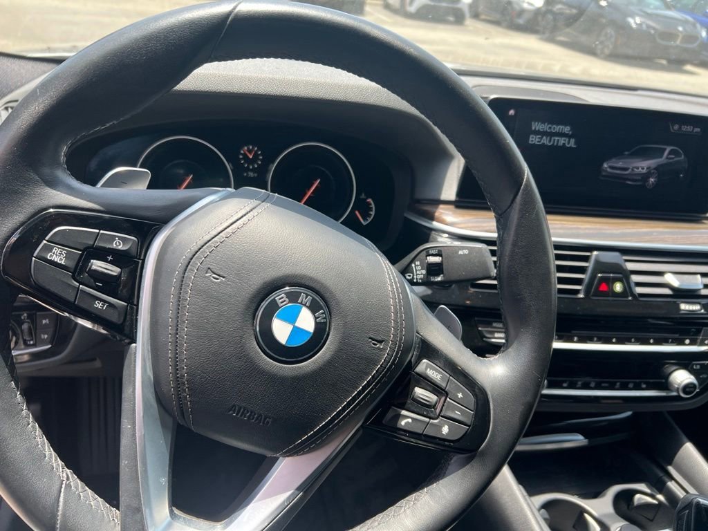 Used 2019 Bluestone Metallic BMW 540i image 16